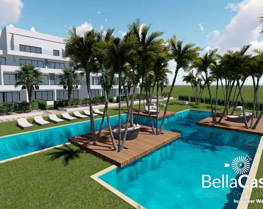 Роскошные апартаменты в знаменитом гольф-клубе на побережье Коста Бланка