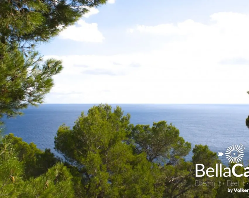 Villengrundstück mit fulminantem Meerblick über der Costa de Canyamel