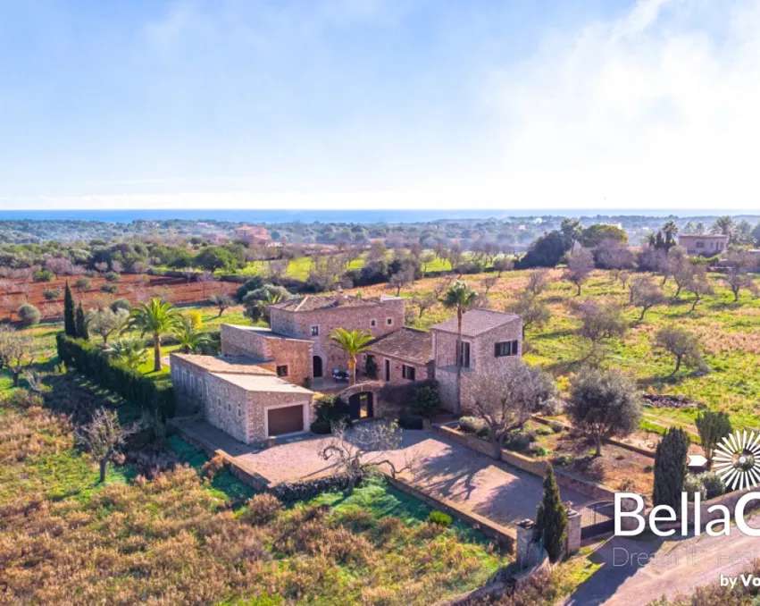 Restaurierte Exklusiv Finca mit Königspatio nahe Porto Colom