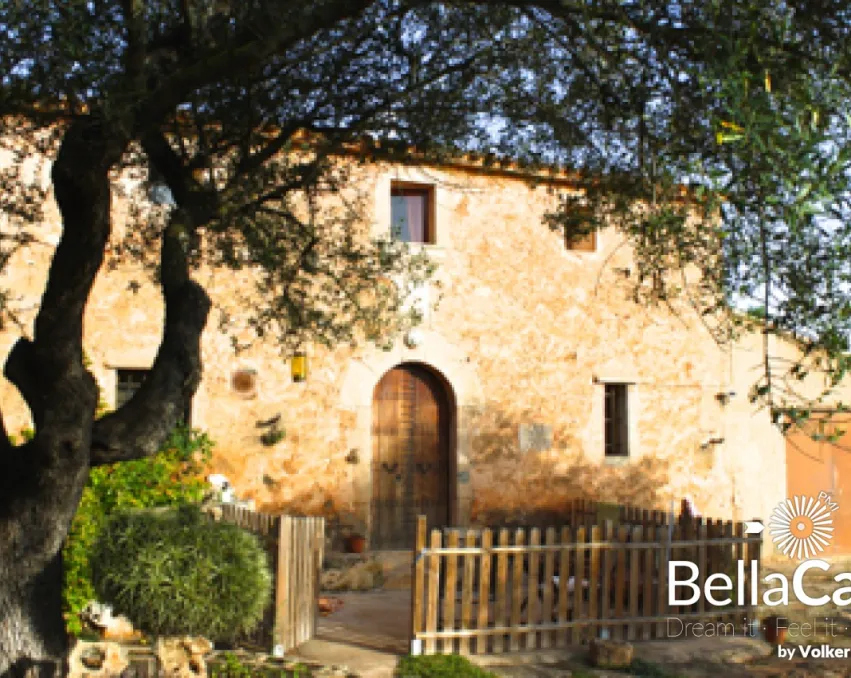 Liebhaberobjekt: Historisches Anwesen nahe Ses Salines mit 6 ha Land